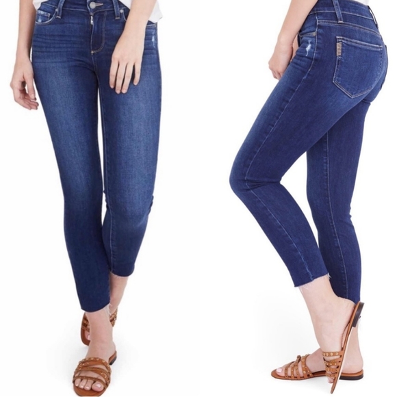 PAIGE Denim - PAIGE Kylie ankle raw hem skinny jeans 28